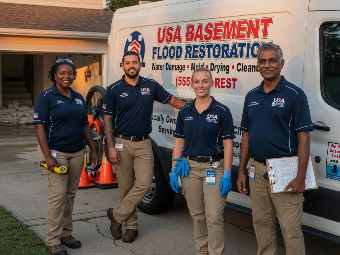 Basement Flood Cleanup company in Lambert Lake, ME